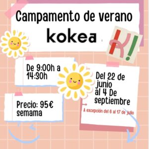 CAMPAMENTO KOKEA VERANO 2026 - EL SOTO