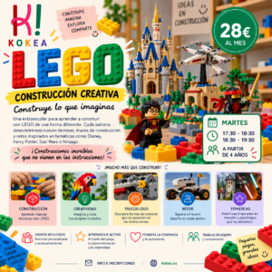 LEGO CONSTRUCCIÓN CREATIVA – CURSO 2026/2027